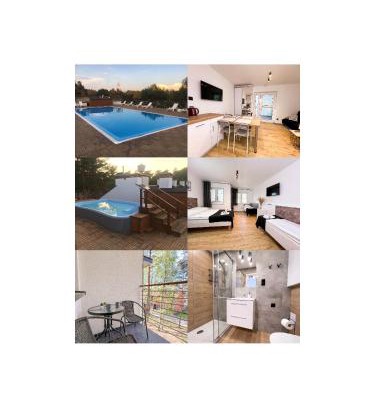 Poddabie Apartment | RAJSKA PLAZA Poddąbie Basen odkryty brodziki Basen kryty Plac zabaw Animacje