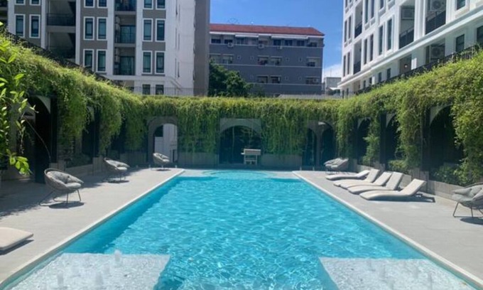 Rama 9 Condo | Rama9 Two-Bedroom/Central/Trainnight market/Airport Rail link Makkasan