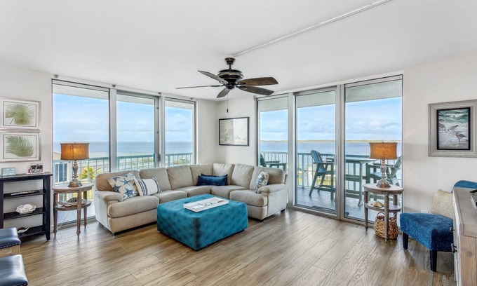 Pensacola Beach Condo | Rare 3 Bedroom Condo on the Sound | Breathtaking Views from this Completely Updated Beautiful Condo