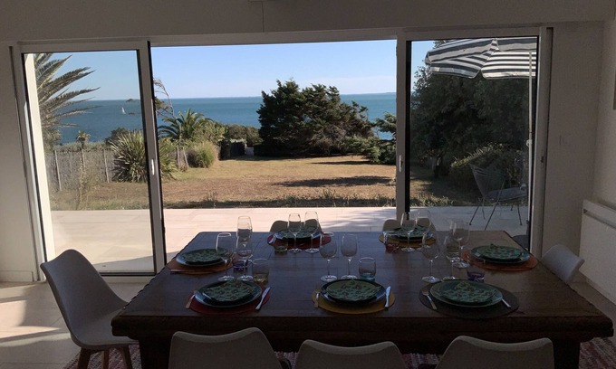 Pornic House | Rare! Seafront vacation home with direct access to sea and beach