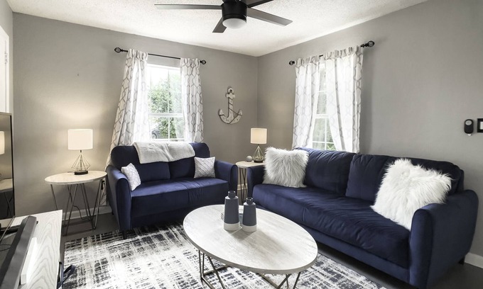 West Pensacola House | Raven's Nest: Stylish Cottage, Close to NAS, Beach