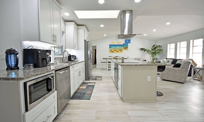 Pebble Beach House | Recently renovated, three bedroom, 2 bathroom home overlooking a canal in Rotonda West.