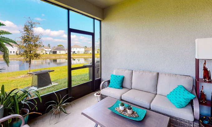DeLand House | Recently Updated Pond-Front - Scenic Patio - Grill