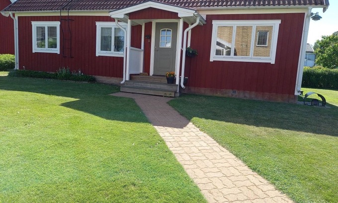 Anneberg House | Red and white cottage in the Småland highlands