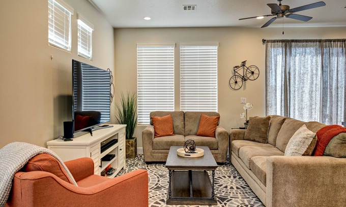 St. George Villa | Red Cliff Sunset at The Ledges Golf Club *Resort Amenities Included!