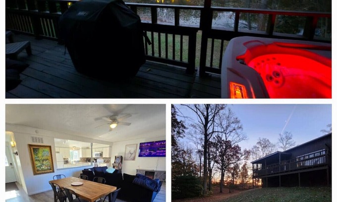 Streetsboro Cabin | Red Fox Run At Heron Hill Retreat Hot Tub on Lake!