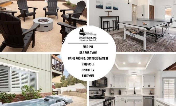 Three Rivers House | Red Hill Retreat w Spa @Gate to Natl Park
