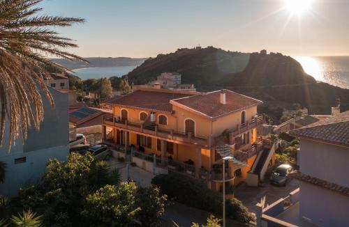 Nebida House | Red Sunset