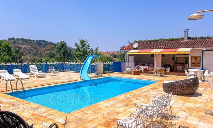 Chacaras Fernao Dias House | Refúgio confortável c piscina e lazer completo