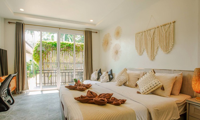 Ko Pha-ngan Condo | Refuge Secret 2mn ZenBeach Garden 4K AC