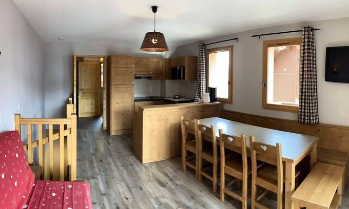 Les Claux Apartment | Reindeer Chalet - Super duplex residence of standing with swimming pool at the foot of the slopes