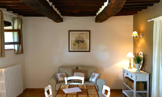 Anghiari Apartment | Relais Il Pozzeto - Apartment for 2 to 4 people in B&B, the "Apple"