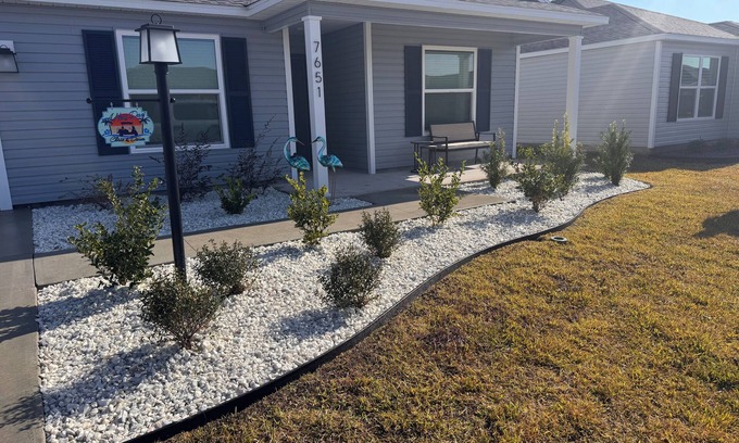 Sumter County House | Relax - Comfy Coastal 3/2 Home in the Villages -Shady Brook - 4 seat golf cart