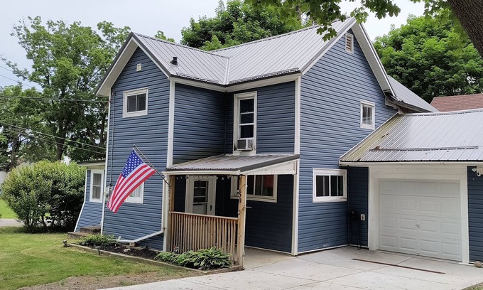 Perry Other | Relax in Style: Spacious 4-Bedroom Farmhouse Silver Lake in Perry, NY