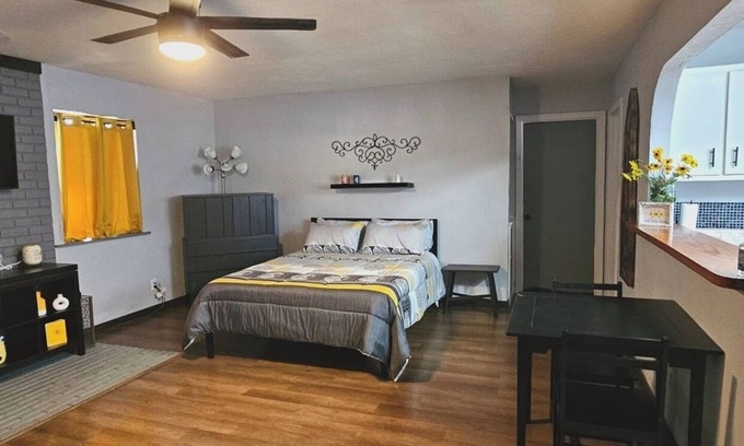 Elmendorf Apartment | Relax in the country, enjoy the peacefulness under canopy of oak trees.