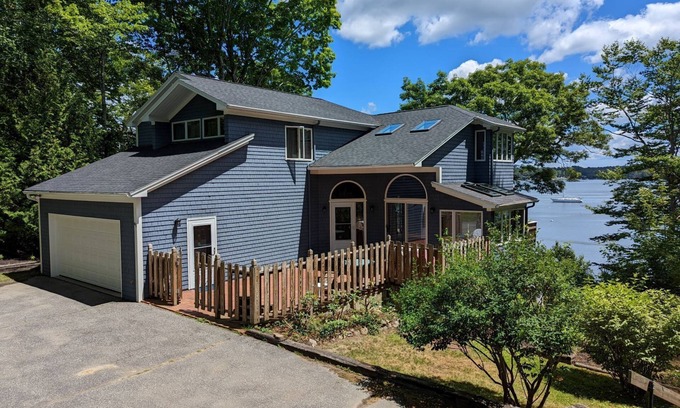 Sebascodegan Island House | Relax in the serenity of this accommodating waterfront home!