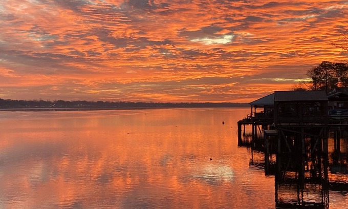 Oscar House | Relax on False River. Beautiful home w/amazing 800 sq ft area on the water.