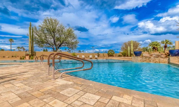Rio Verde Apartment | Relax, Recharge & Soak in Mountain Views | Pool Tennis 55+ Resort-Style Stay