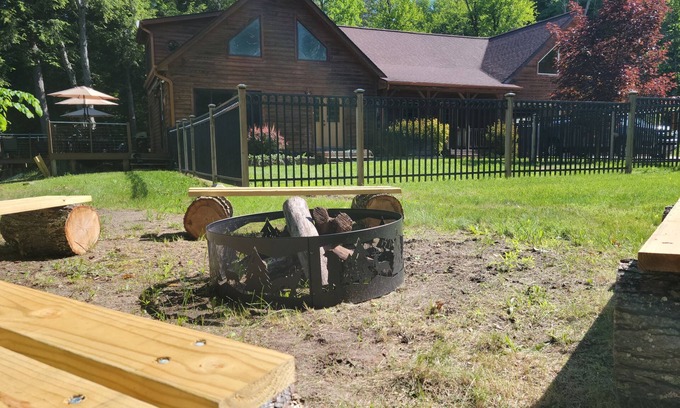 Paris House | Relaxation or Adventure- both await you at Riverside Lodge on the Muskegon River