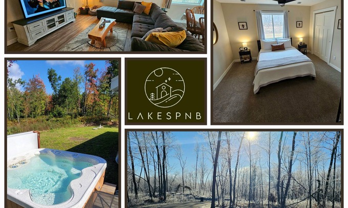 Brainerd House | Relaxing Getaway with Hot Tub! 3-BR, 2-BA, One-Level