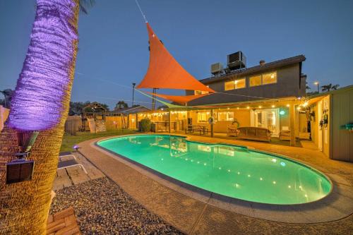 North Mountain House | Relaxing Phoenix House with Hot Tub and Heated Pool!