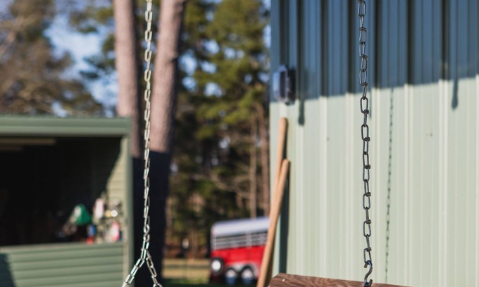Pittsburg House | Relaxing piney woods barndominium on 75 acres.