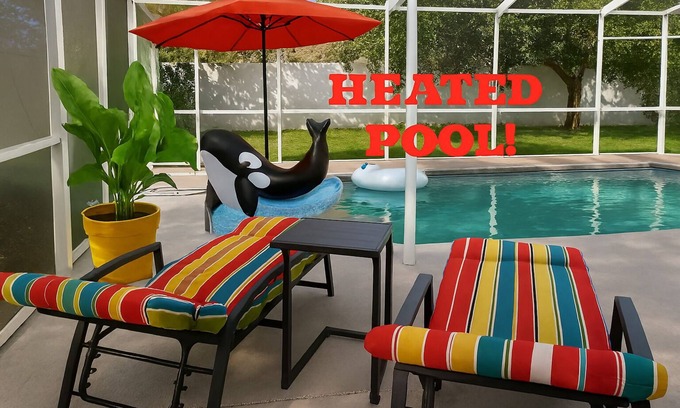 Spring Hill House | Relaxing/Private 4 Bedroom House w/HeatedPool