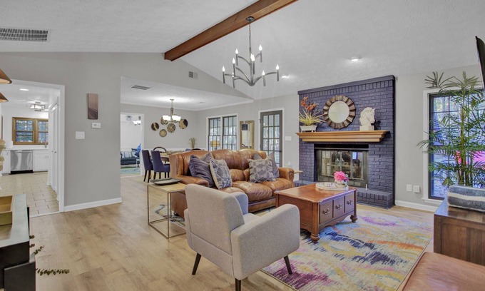 Inman House | Relaxing Retreat with fenced in yard