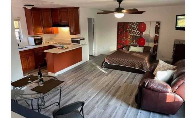 Home Gardens Apartment | Renovated Private Studio/Suite w/Kitchenette Bathroom (Abv Grg)