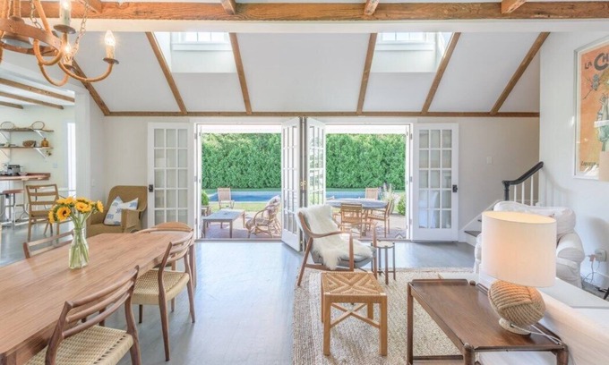 Sag Harbor House | Renovated Sag Harbor Village 4 Bedroom With Pool + New Bronco with Beach Pass!
