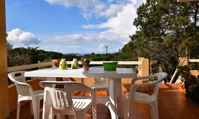 Rena Majore Apartment | Residence delle Palme, Bilocale delle Palme with sea view