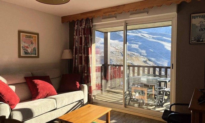 Germ Apartment | Residence Hauts De Peyragudes Mp - T3/8pers -HEIGHT OF PEYRAGUDES B10- Peyresourde