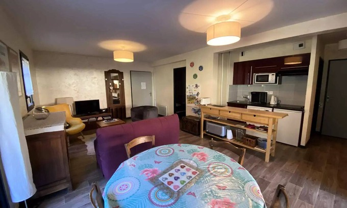 Bareges Apartment | Residence Pre De Camille - Spacious apartment with balcony, terrace and garage close to the center of Barèges