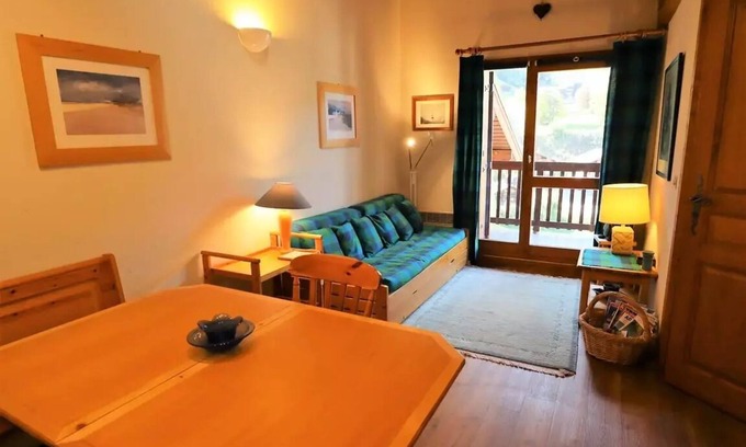 Areches Apartment | Residence Val Blanc 1 - Cosy and spacious duplex for 4 to 5 people in the centre of Arêches-Beaufort
