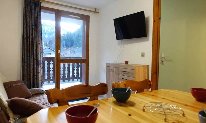 Areches Apartment | Residence Val Blanc 1 - Apartment for 4 people, south exposure