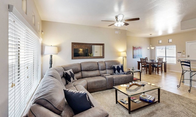 Rancho Vistoso Condo | Resort condo with pool, hot tub & mountain views