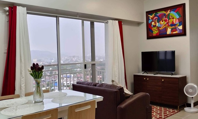 Davao Condo | Resort inspired stay at the heart of the city! n2 bedroom unit max of 5 guest