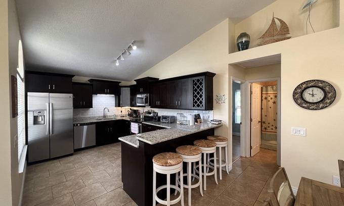 Palm Harbor House | Resort style living. Pet friendly!