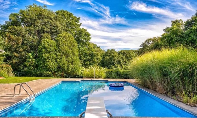 Mattituck House | Respite Ranch Private Pool, Hot Tub, BBQ Grill