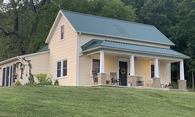 Bluffton Other | Restored farmhouse just steps from the Katy Trail