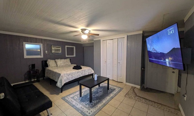 Harlingen Apartment | Retreat-1BR Apt w/65 inch Tv!