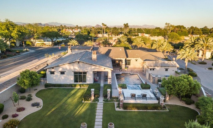 South Scottsdale House | Retreat - Large Luxury Smart Home, Private Pool & Hot Tub