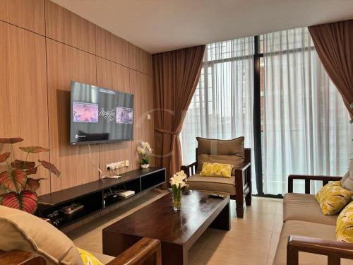 Kampung Stampin Apartment | Rex apartment Kuching 3 pax