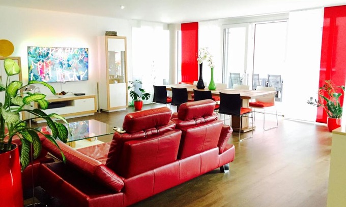 Petershausen-West Apartment | Rhein Melodie riverview luxury