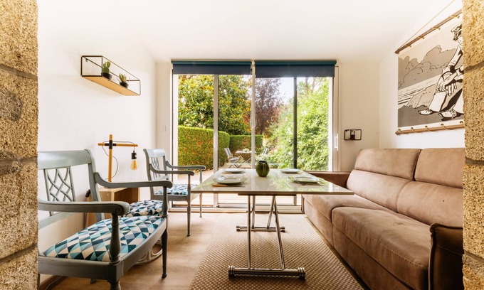 Vannes Apartment | Richemont - Appt tout équipé avec terrasse