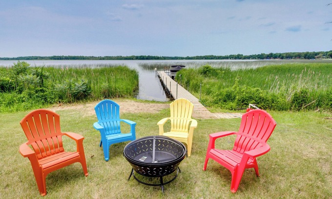 Richville Apartment | Richville Vacation Rental w/Fire Pit: Near Trails