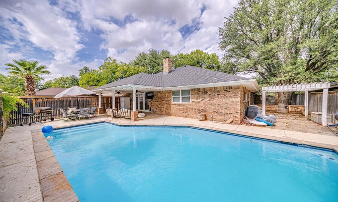 Midland House | Right At Home-Midland Oasis with pool-billiards