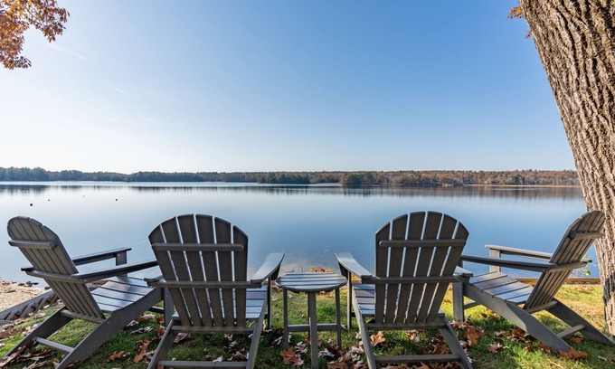 North Windham House | Rise & Shine - Breathtaking Sebago Lake view