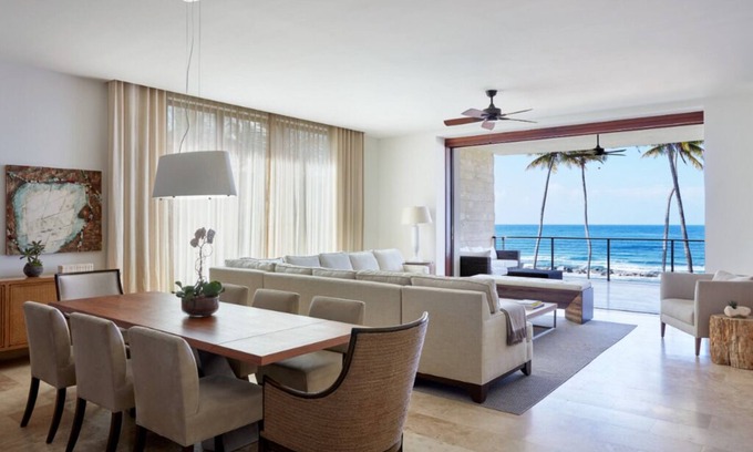 Dorado Pueblo Condo | Ritz Carlton Reserve 3BD Residence with Balcony, Beachfront