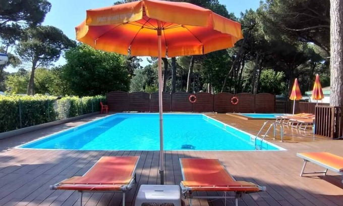 Marina di Ravenna House | Rivaverde Family Camping Village Lodge Deluxe für 5 Personen